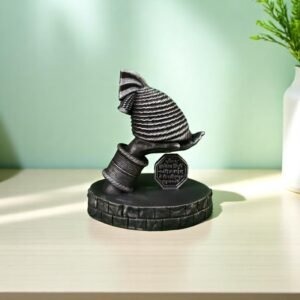 Chatrapati Shivaji Maharaj Jiraetop Idol with Raj Mudra Best for Car Dashboard, Home, Size 4
