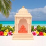Dagdusheth Ganesh mandir Idol for Car Dashboard/Home | House Warming | Living Room | Puja Room | Gifting