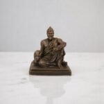 Chhatrapati Shivaji Maharaj Seated on Sinhasan Idol