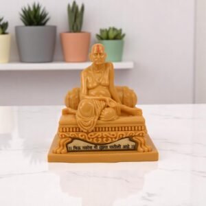 Swami Samarth Idol in yellow