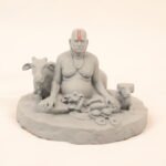 Swami Samarth Idol Perfect for Car Dashboard and House Warming Size 3 inch