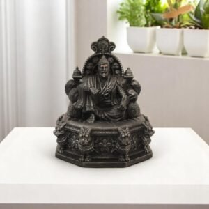 Chhatrapati Shivaji Maharaj Idol Seated on Throne
